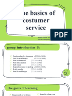 Basics of customer service in business English