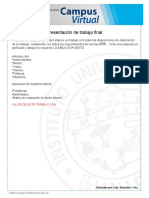 Trabajo final: Auditoría interna y análisis de empresa