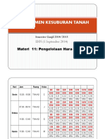 Kuliah 11 - Pengelolaan Hara Terpadu & Kesub Tnah