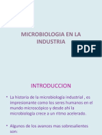 Presentacion de Microbiologia Industrial