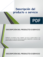 3 Descripción Del Producto o Servicio