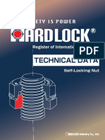 Technical Data on HARDLOCK Self-Locking Nut's World-Renowned Self-Locking Effect