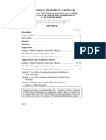 ISA 706 (Revised) | PDF | Auditor's Report | Financial Audit
