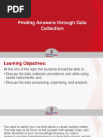 Week 014-Finding Answers Through Data Collection