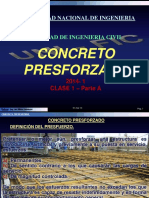 Concreto Presforzado - Clase 1 - Parte A