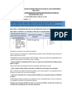 Eda 7 Diseñamos y Elaboramos Soluciones Tecnológicas para El Filtrado Del Agua