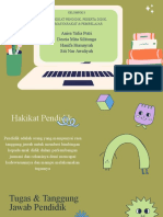 FP - Hakikat Masyarakat, Pendidik, Peserta Didik, Hak Pembelajar - Kel 8