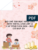 Bo 5 de Thi Hoc Sinh Gioi Mon Tieng Anh Lop 12 Cap Tinh Nam 2020 2021 Co Dap an 0784