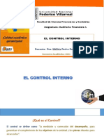 Control Interno y Los Componentes