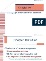 Managing Careers and Fair Treatment