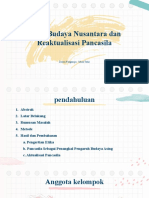 Etika Budaya Nusantara Dan Reaktualisasi Pancasila