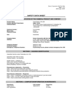 Safety Data Sheet: Section 1 - Identification of The Chemical Product and Company