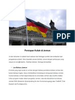 Persiapan Kuliah Di Jerman