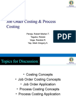 Job Order and Process Costing Updated-Randee Latest