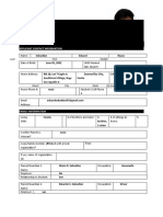 Applicant Contact Information: First Middle