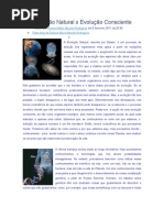 Evolução Natural x Evolução Consciente