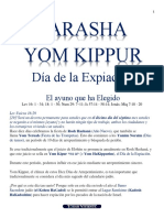 Parasha Yom Kippur: Día de La Expiación