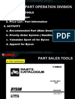 Parts Sales Tools
