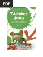 The Mammoth Book of Tasteless Jokes | PDF | Adam | Books