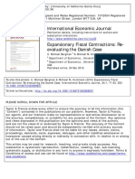 Expansionary Fiscal Contractions: Re-Evaluating The Danish Case