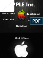 Apple Inc.: Shehroz Malik Hamid Ullah Rabia Khan Aman Ullah