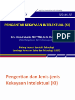 Materi Diskusi Kekayaan Intelektual (KI)