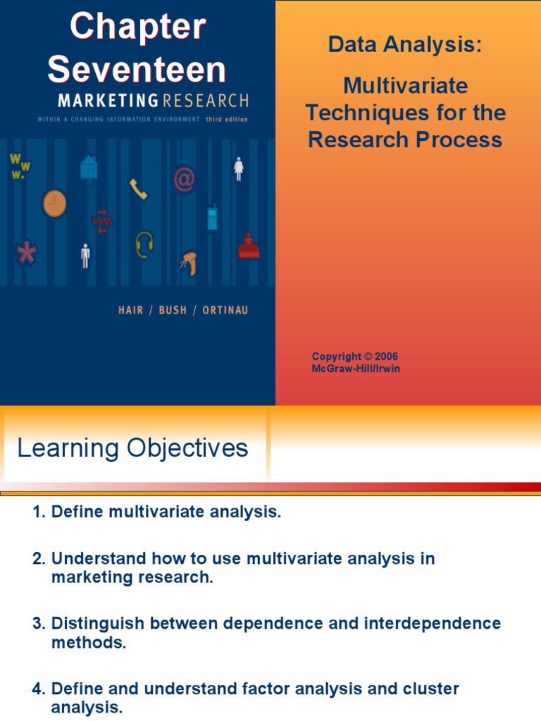 Multivariate Analysis in Marketing Research | PDF | Factor Analysis ...