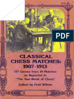 Classical Chess Matches, 1907-1913 - Text