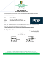 Surat Keterangan Aktif