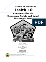 Health 10: (Consumer Rights and Laws)