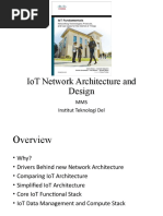 Iot Network Architecture and Design: Mms Institut Teknologi Del