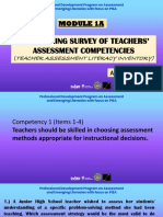 Assessment PD Module1A - APDavid - TALI Items and Results Oct 30