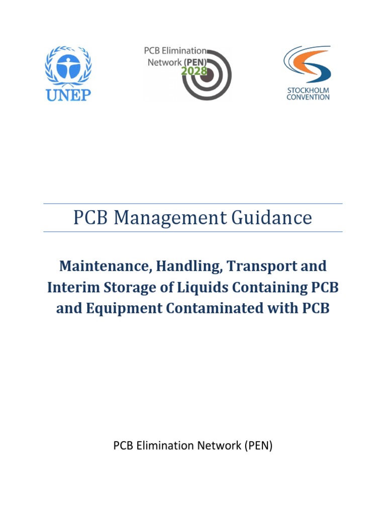 PCB Management Guidelines and Best Practices | PDF | Polychlorinated ...