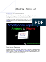 10.mobile Phone Jumpering-Reballing-Testing Faults