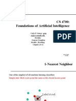 CS 4700: Foundations of Artificial Intelligence - 1-Nearest Neighbor Models