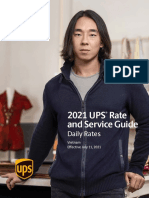 2021 UPS Rate and Service Guide: Daily Rates