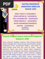 Download Sastra Indonesia Angkatan Tahun 1920 by Dewi Kartika Ndandut MandaSari SN53713973 doc pdf