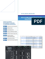 KV-X COM Quick Start Guide: KV-XL202/XL402/XLE02