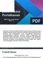 Tugas PAK Korupsi Sektor Pertahanan