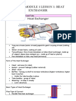 Che133P Module 1 Lesson 1: Heat Exchanger