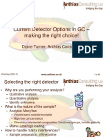 Detector Options in GC