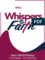 Whispers of Faith November Edition