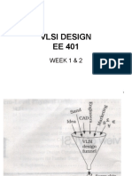 Vlsi Design EE 401: Week 1 & 2