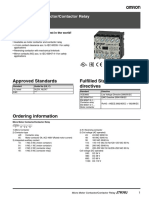 J17e J7knu Micro Motor Contactor Relay Datasheet en