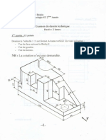 Examen Corrige Du Module Dessin Technique