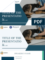 Inahex: Title of The Presentatio N