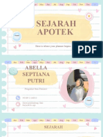 Sejarah Apotek