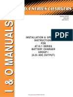 AT10.1 SERIES CHARGERS INSTALLATION AND OPERATING INSTRUCTIONS