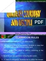 Military Courtesy Discipline