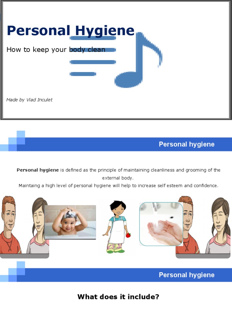 Personal Hygiene How To Keep Your Body Clean PDF Hygiene Health